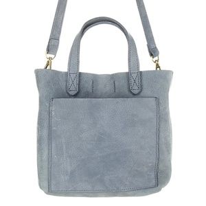 MADEWELL THE TRANSPORT TOTE- Blue Suede